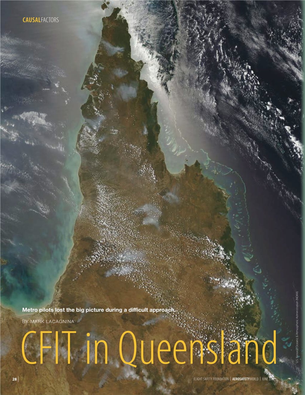 CFIT in Queensland (NOAA) National Oceanic & Atmospheric Administration U.S