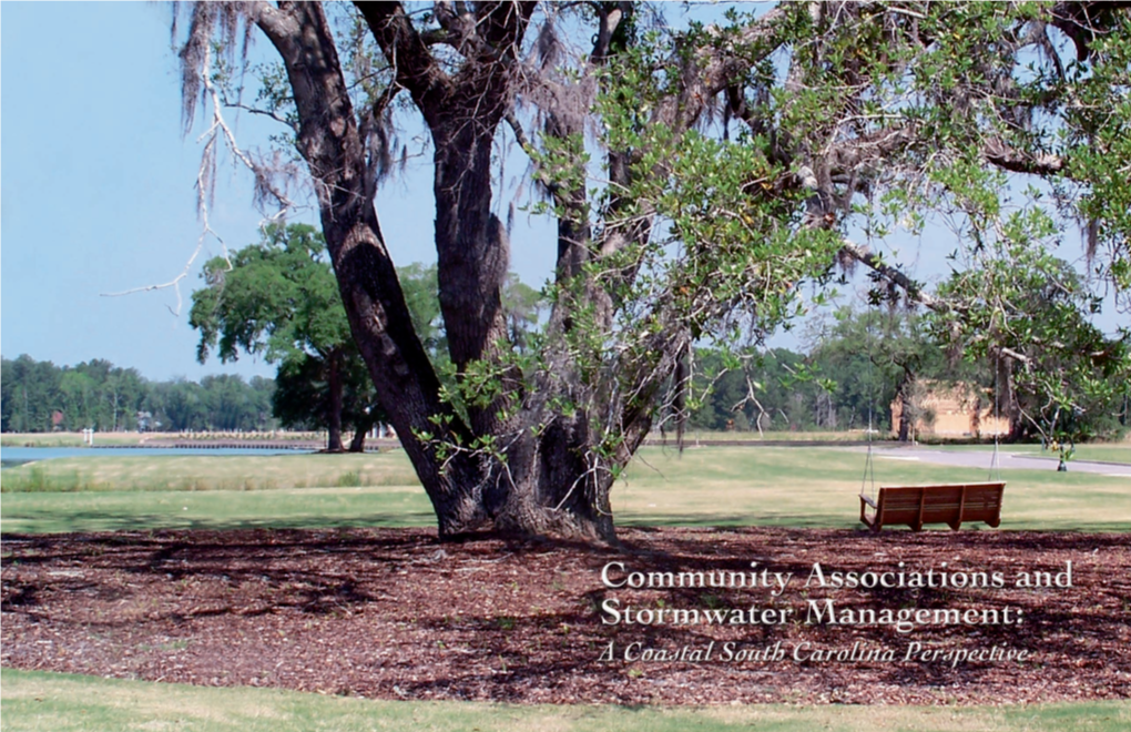 Community Associations and Stormwater Management: a Coastal South Carolina Perspective