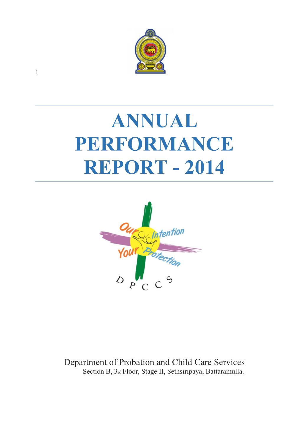 Annual Performance Report - 2014