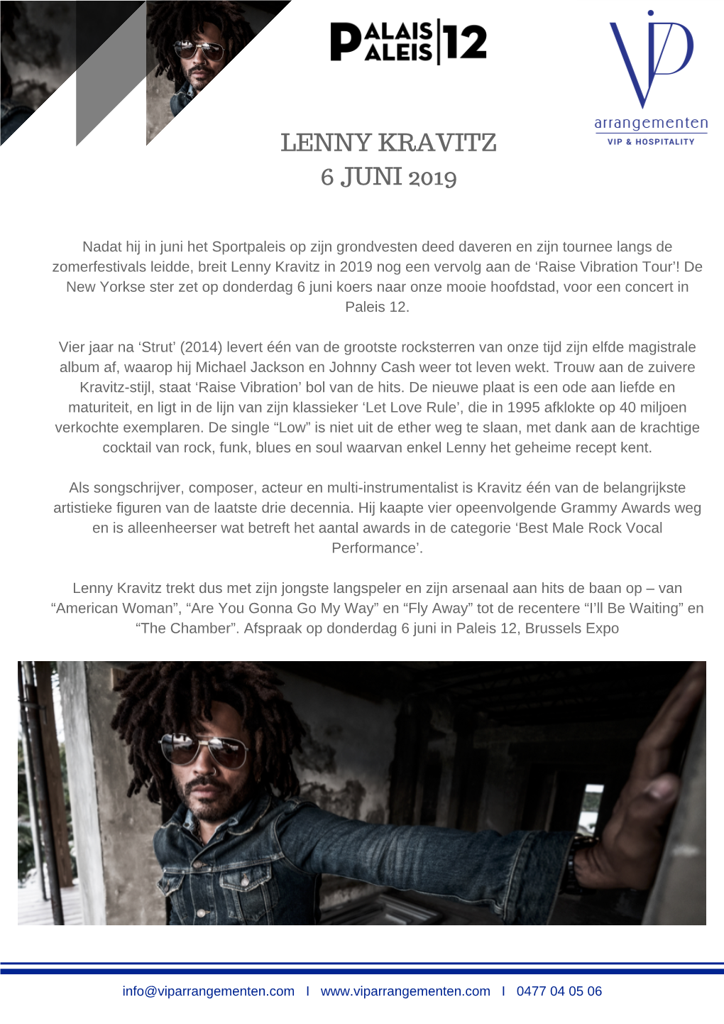 Lenny Kravitz 6 Juni 2019