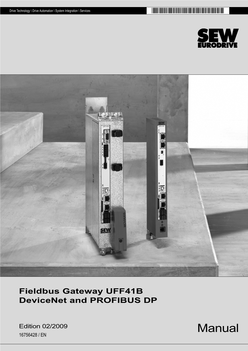 Fieldbus-Gateway UFF41B Devicenet and PROFIBUS DP / Manuals