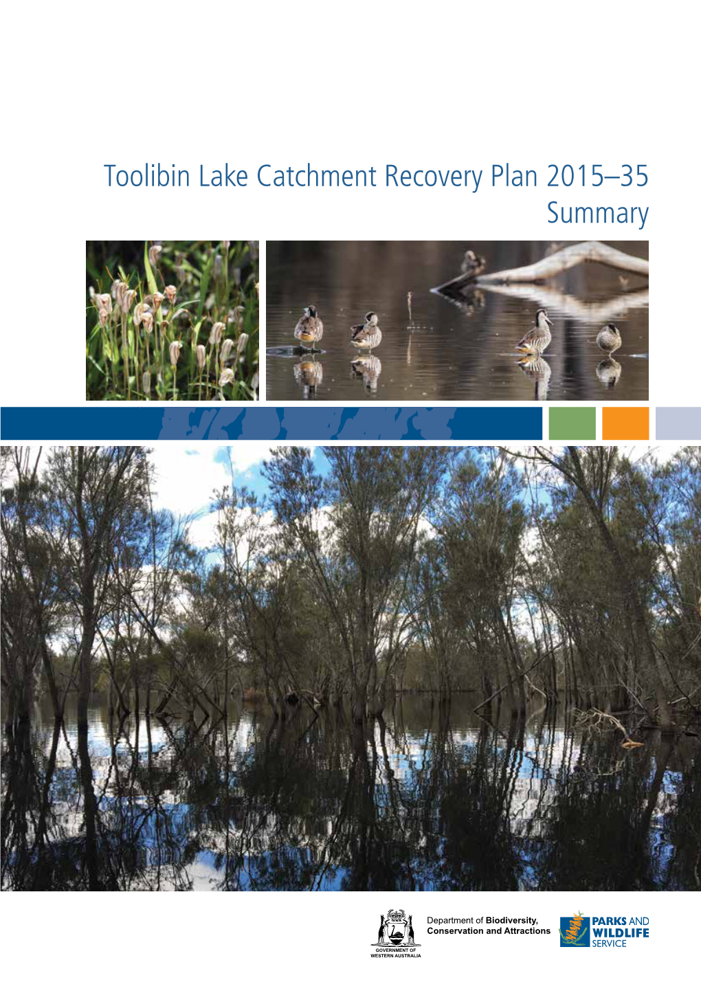 Toolibin Lake Catchment Recovery Plan 2015–35 Summary