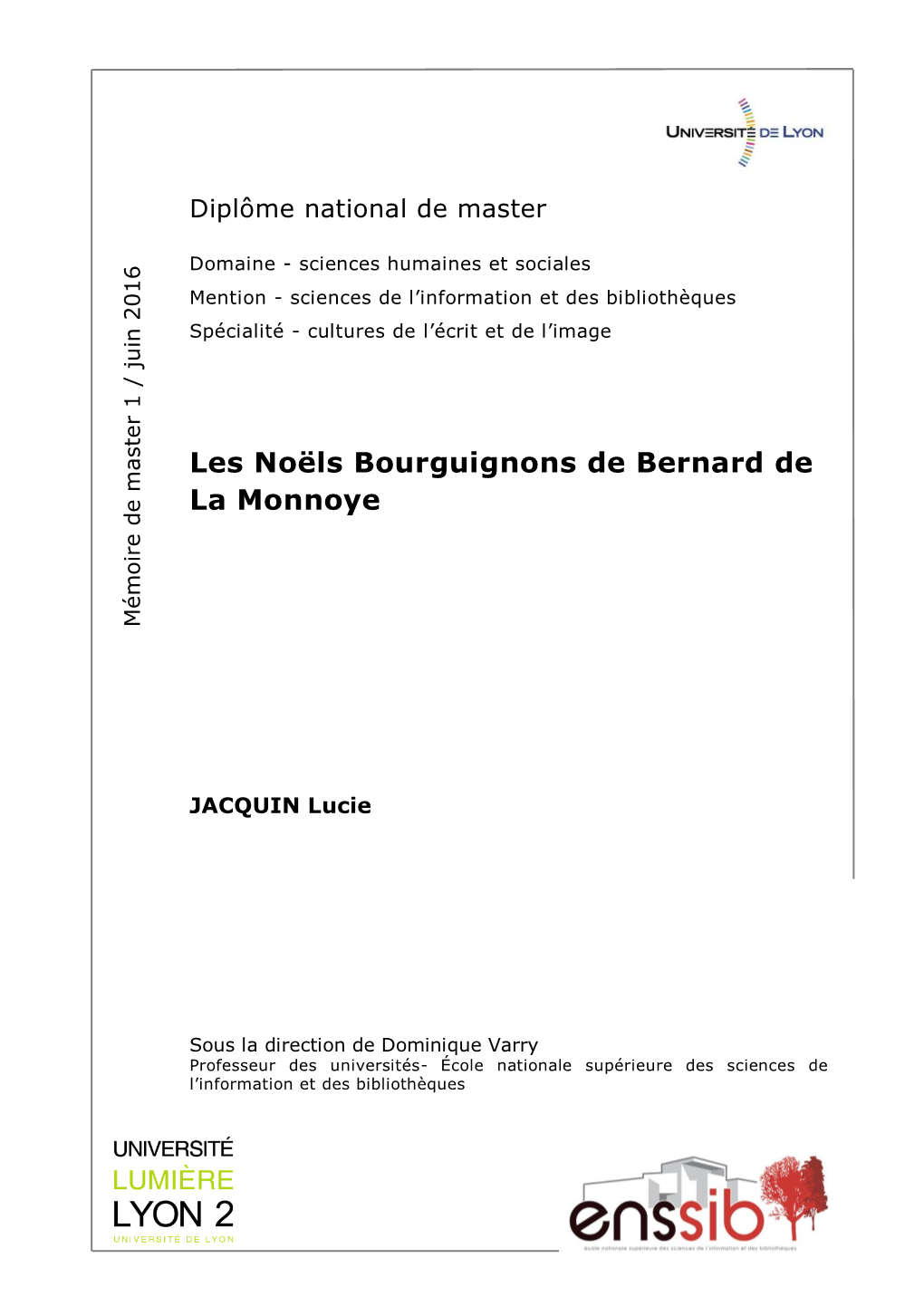 Les Noëls Bourguignons De Bernard De La Monnoye : Histoire Des Editions Successives