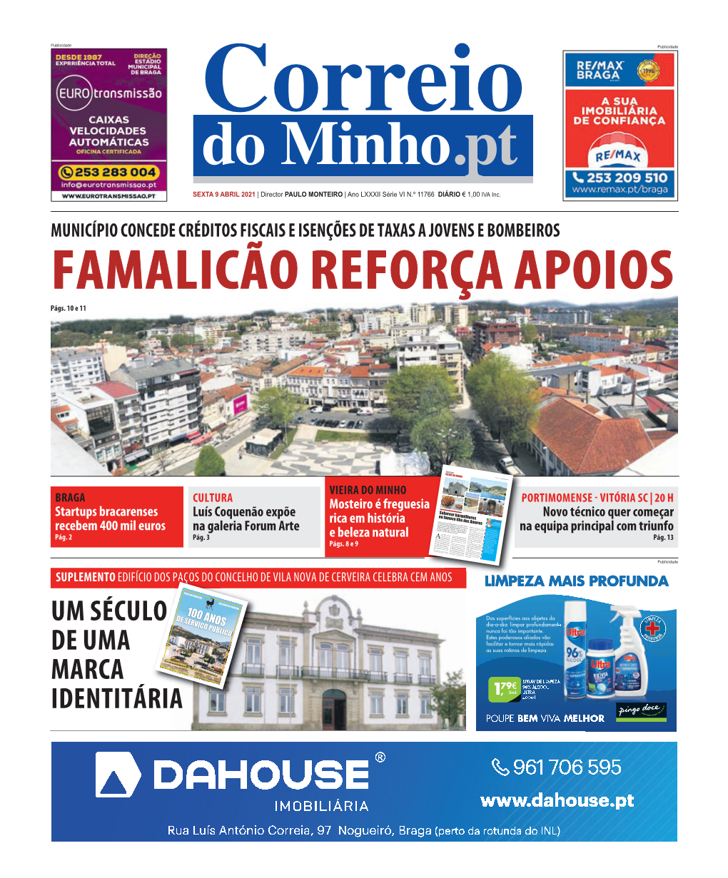 FAMALICÃO REFORÇA APOIOS Págs