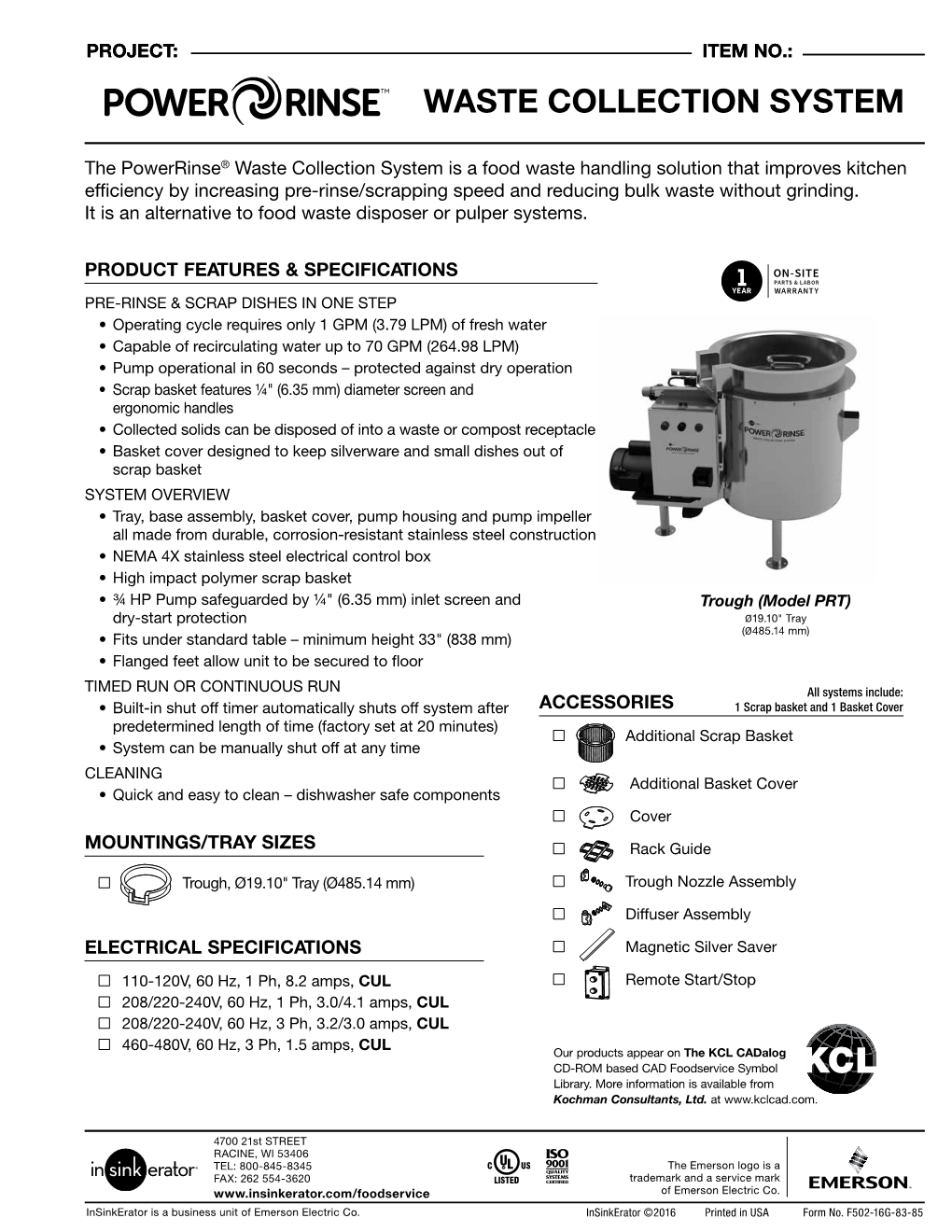 Waste Collection System