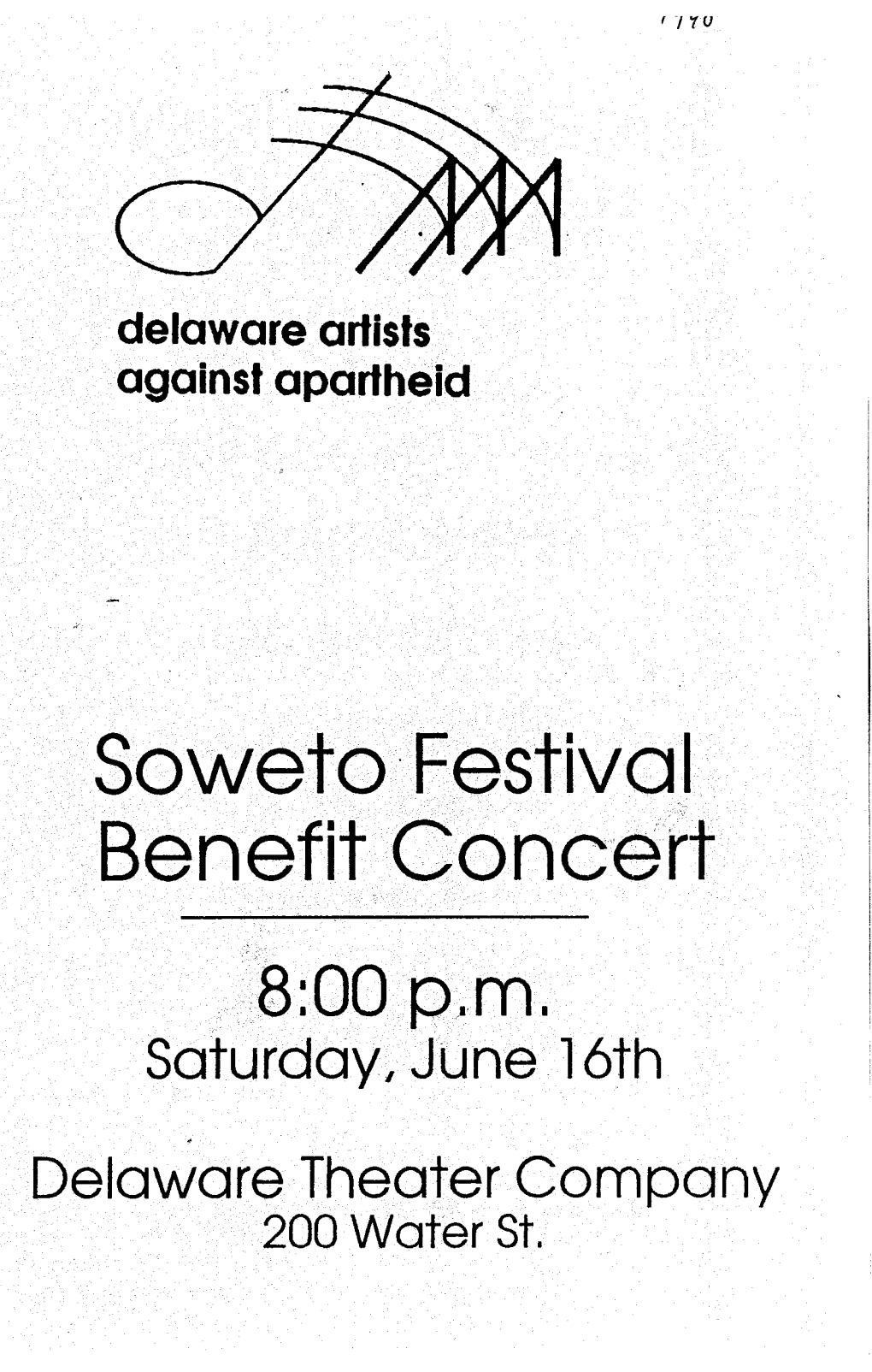 Saturdayi June 16Th Delaware Theater Company