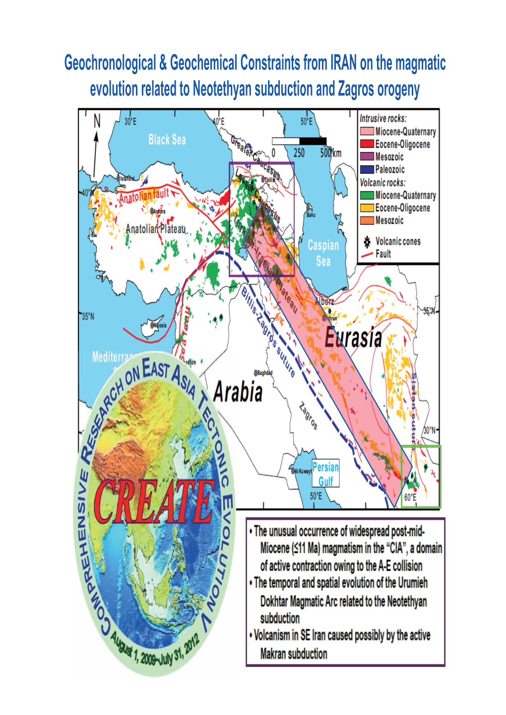 Geochronological & Geochemical Constraints from IRAN on The