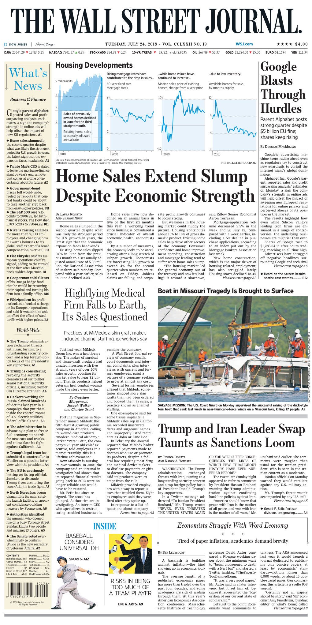 Home Sales Extend Slump Despite Economic Strength