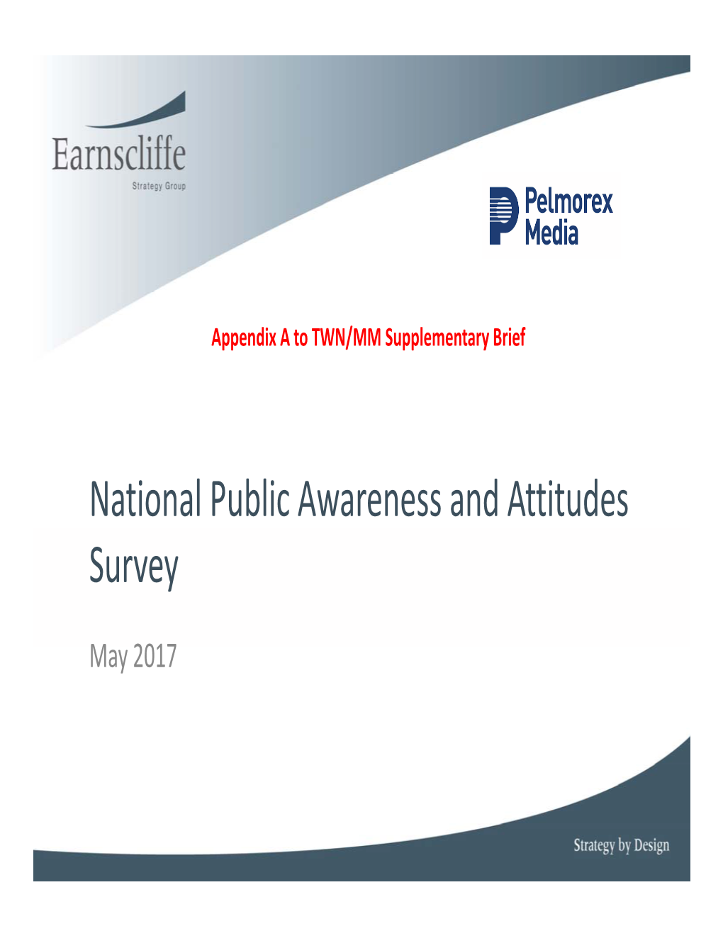 National Public Awareness and Attitudes Survey