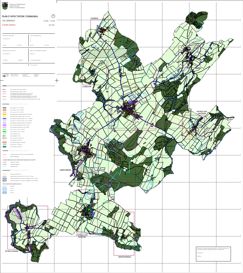 Plan D'affectation Communal Chanéaz 0 0 0 6