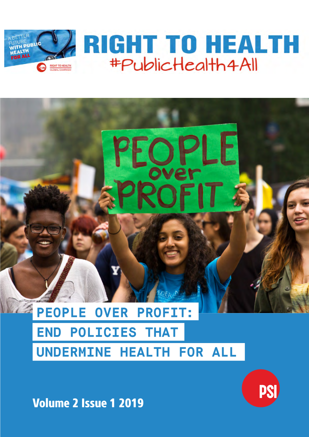 People Over Profit: End Policies That Undermine Health for All