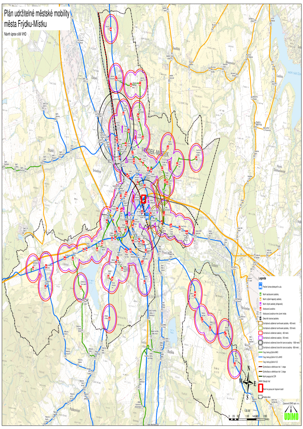 Plán Udržitelné Městské Mobility Města Frýdku-Místku
