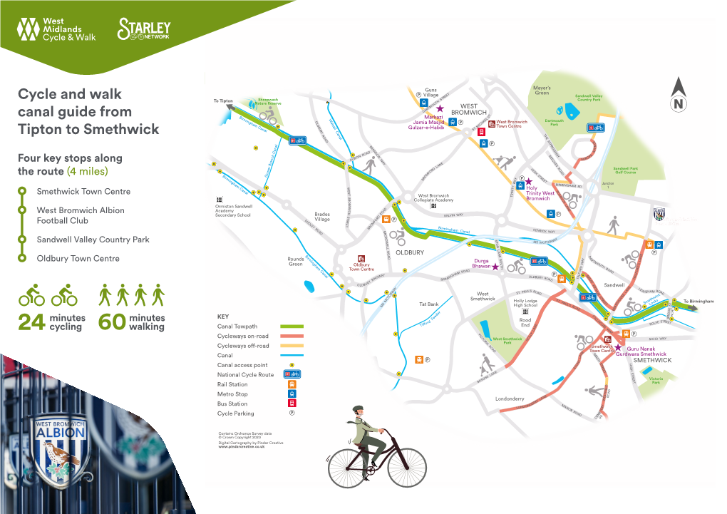 Ick Cycle and Walk Canal Guide from Tipton to Smethwick