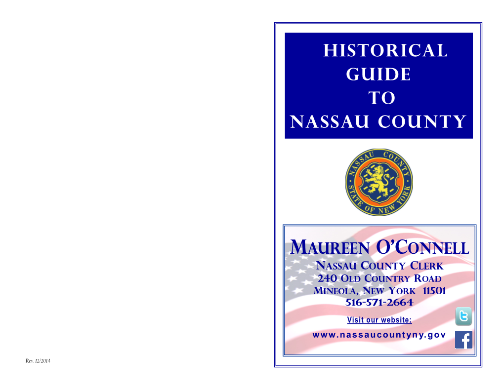 Historical Guide to Nassau County