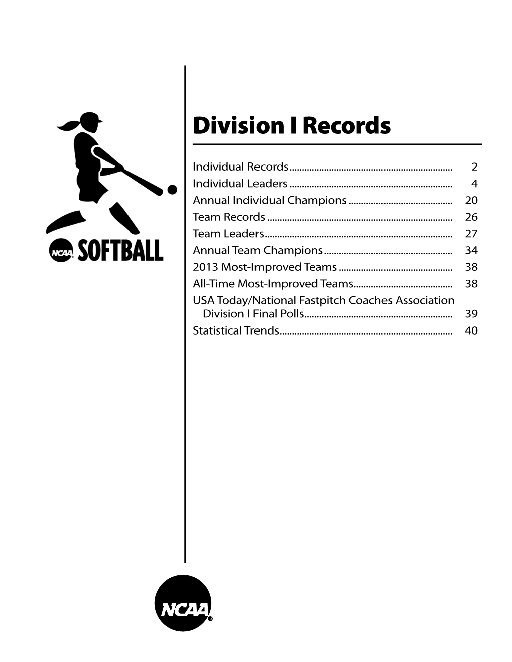 Division I Records