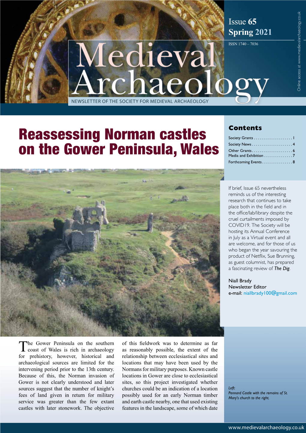 Reassessing Norman Castles on the Gower Peninsula, Wales