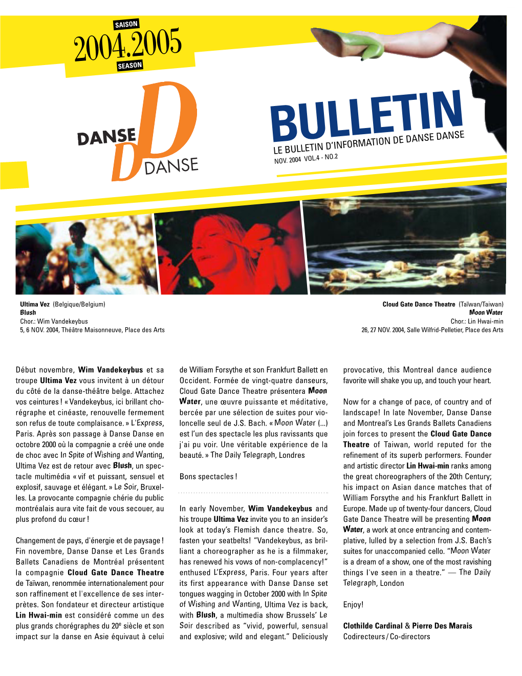 X-DDA-Bulletin V4 No2 18.10.04 16:00 Page 1