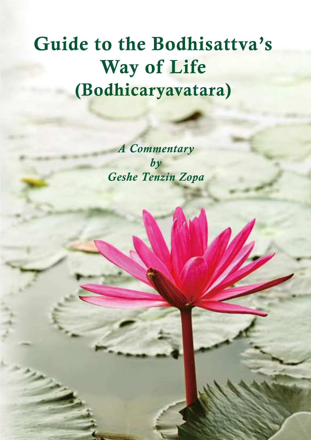 Bodhicaryavatara, Is the Most Celebrated and Spectacular Exposition on the Mighty Altruistic Intention and Conduct of the Bodhisattva