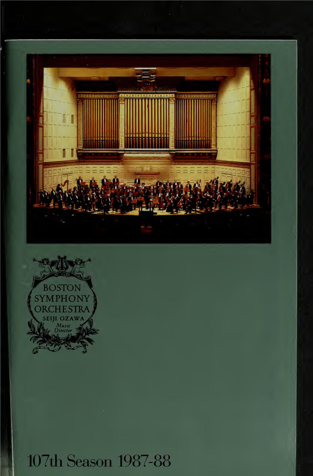 Boston Symphony Orchestra Concert Programs, Season 107, 1987-1988