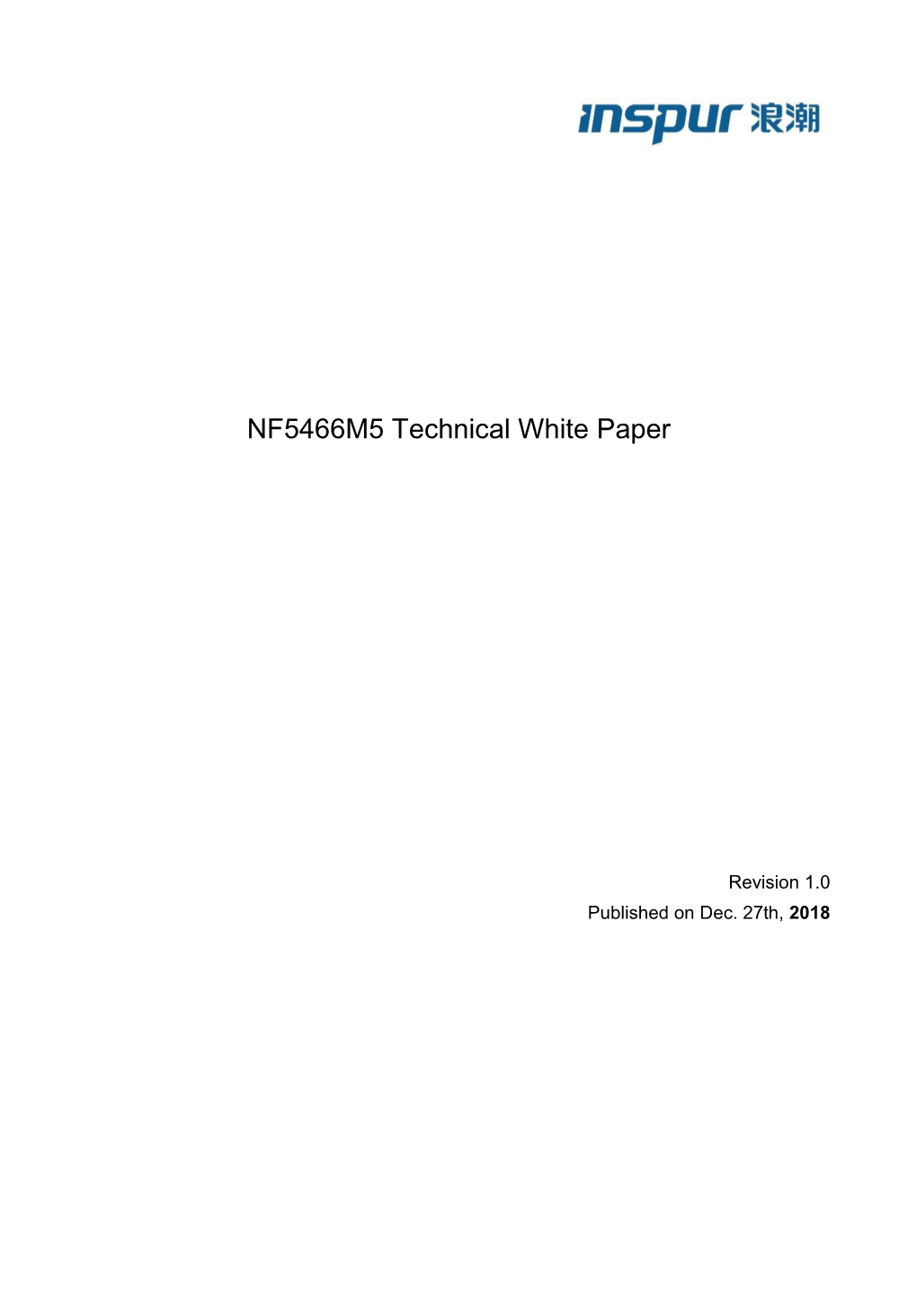 NF5466M5 Technical White Paper