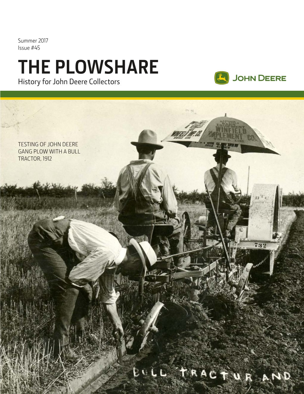 THE PLOWSHARE History for John Deere Collectors