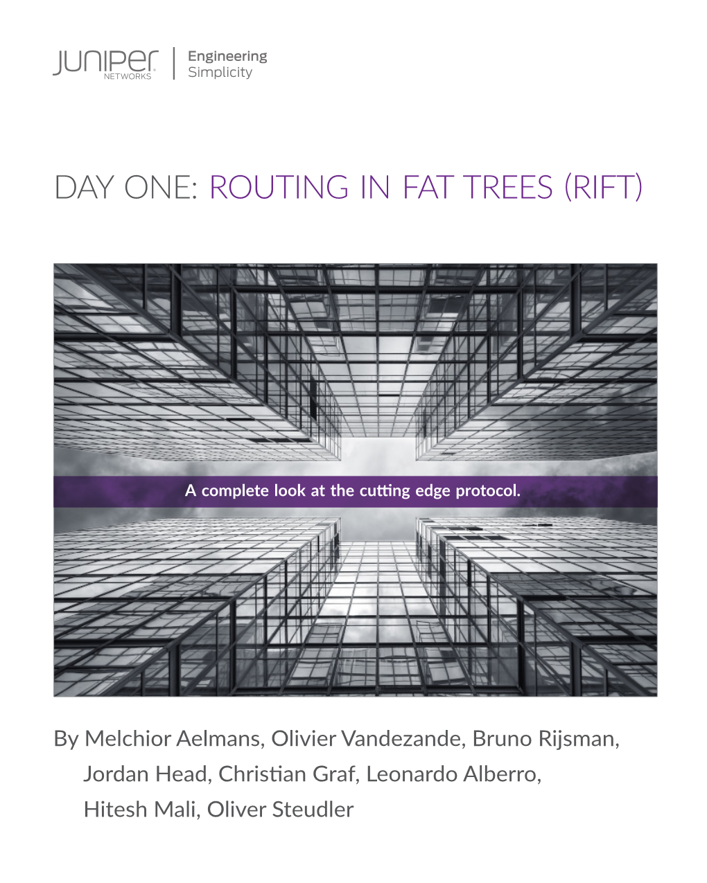 Day One: Routing in Fat Trees (RIFT)