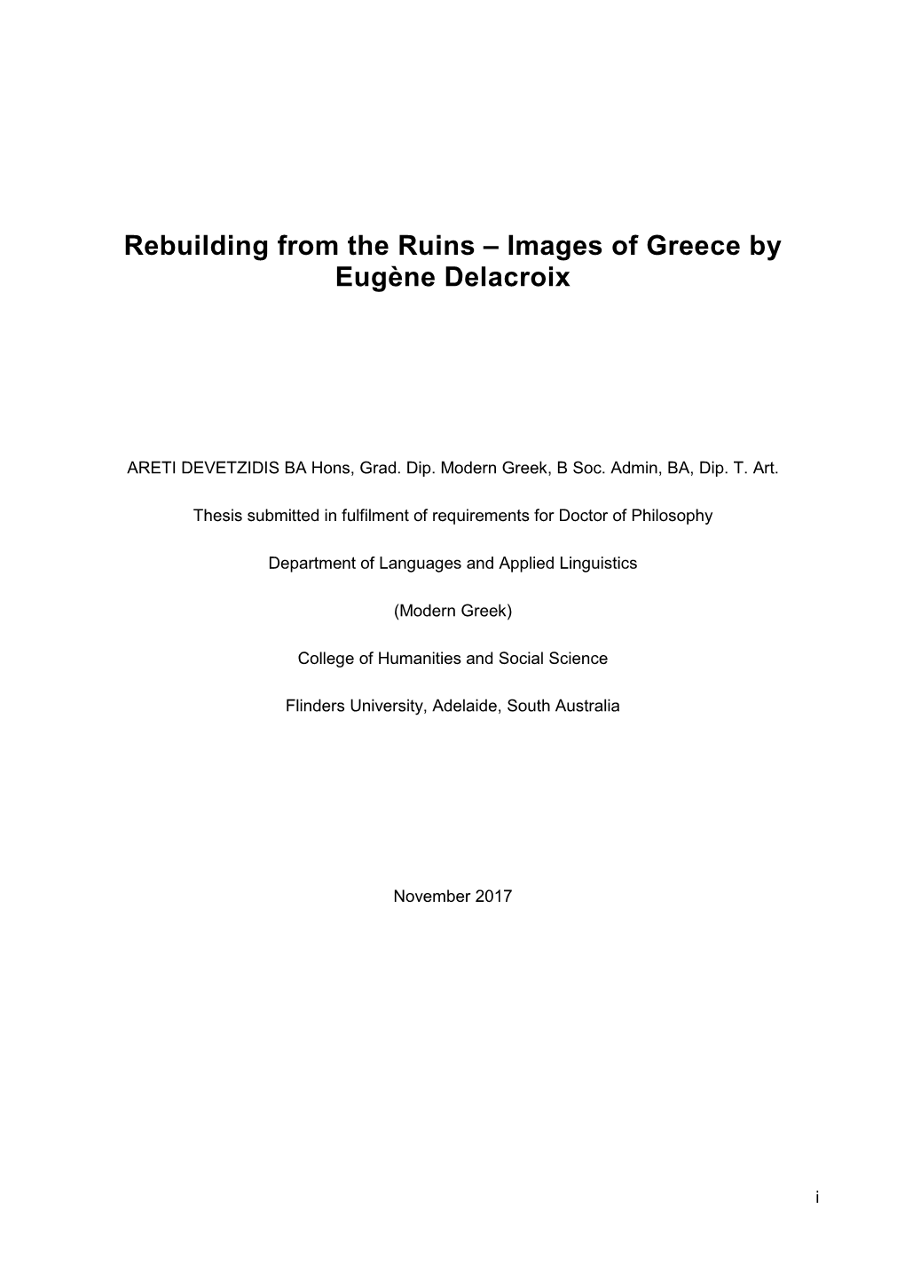 Images of Greece by Eugène Delacroix