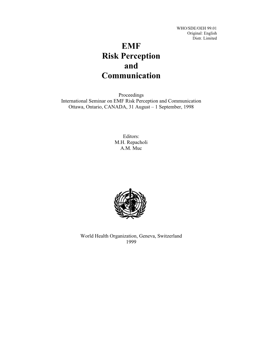 EMF Risk Perception and Communication