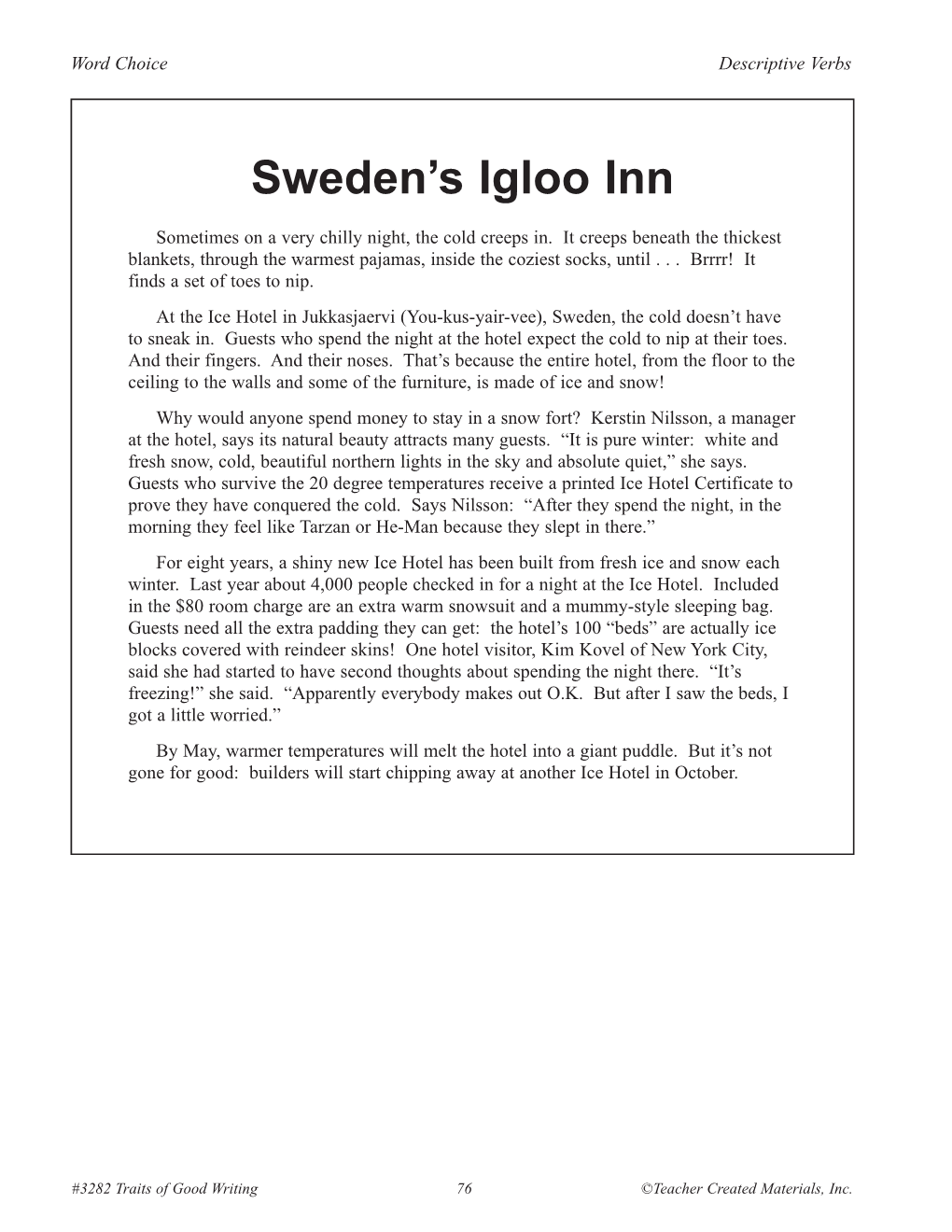 Sweden's Igloo