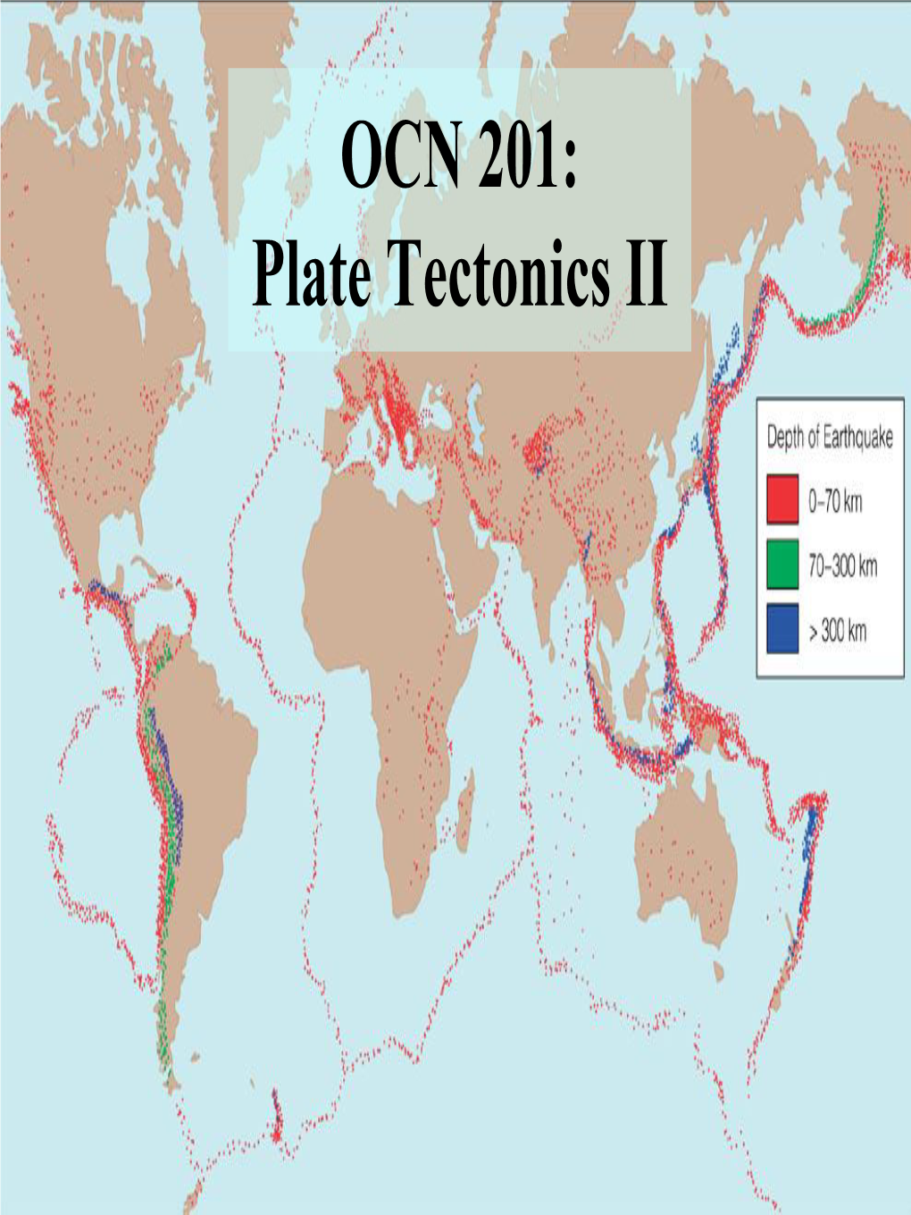 Seafloor Spreading and Plate Tectonics