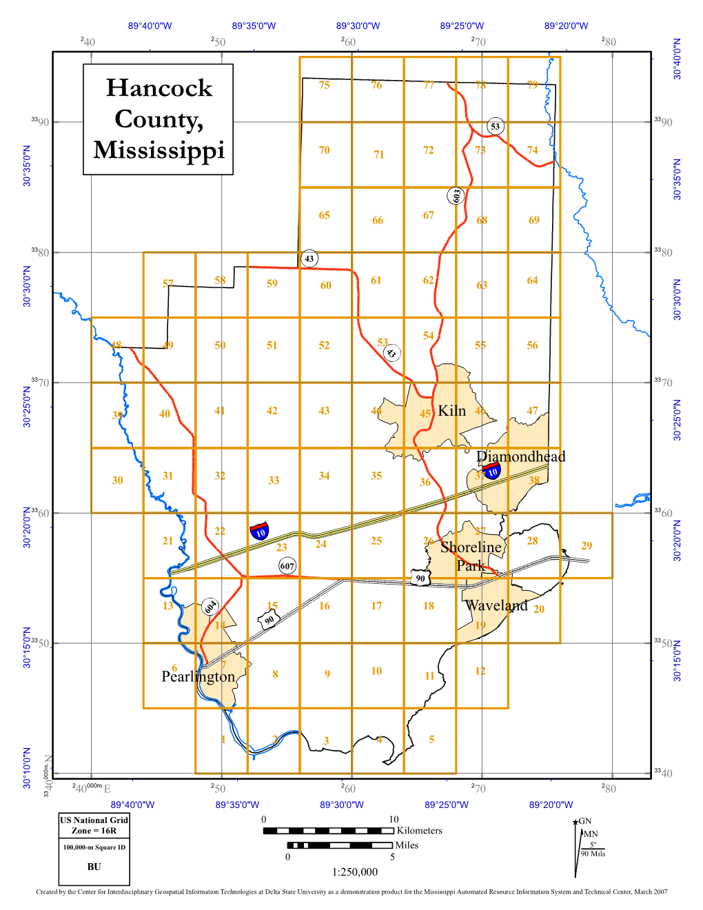 Hancock County, Mississippi