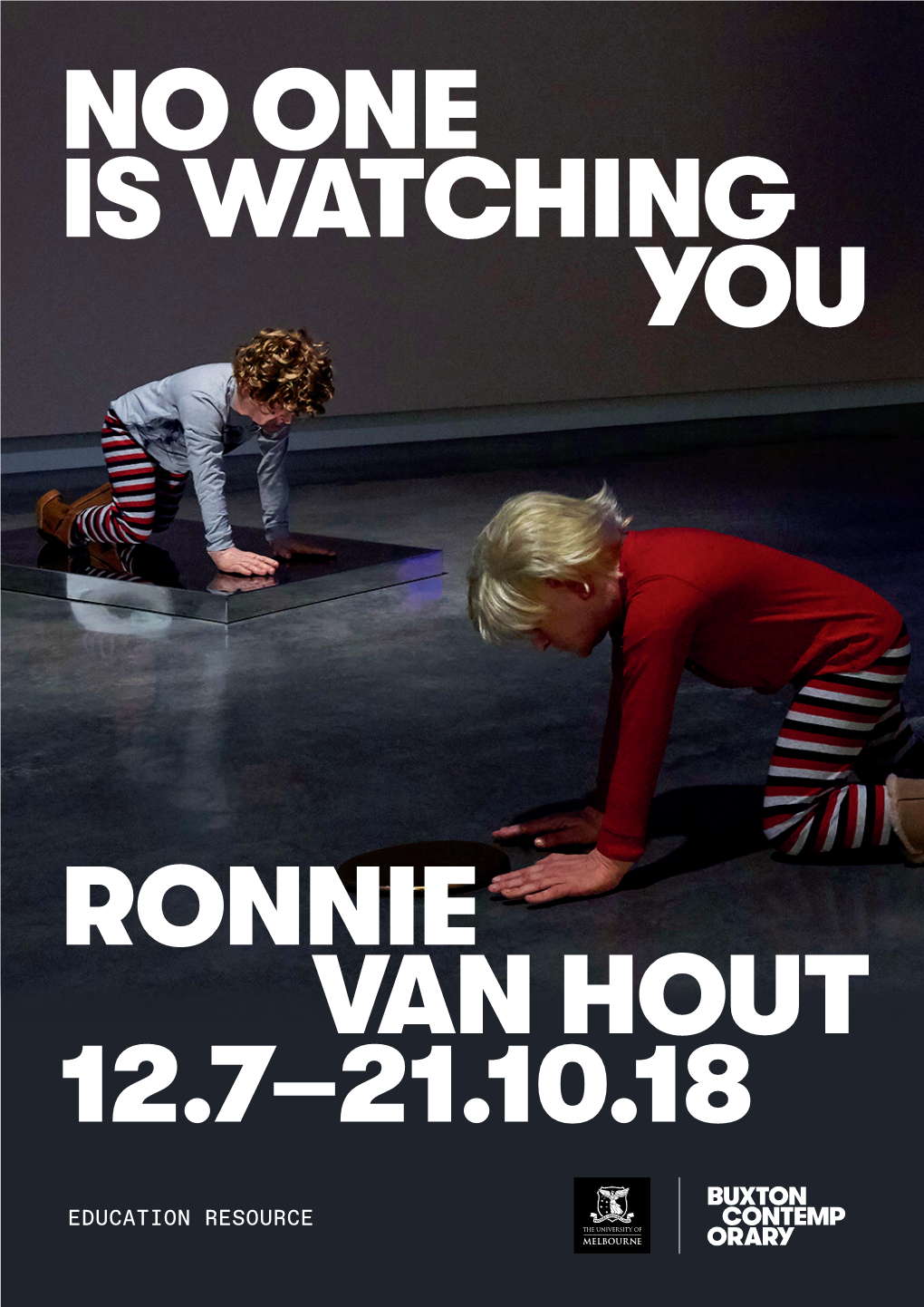 No One Is Watching You Ronnie Van Hout 12.7–21.10.18