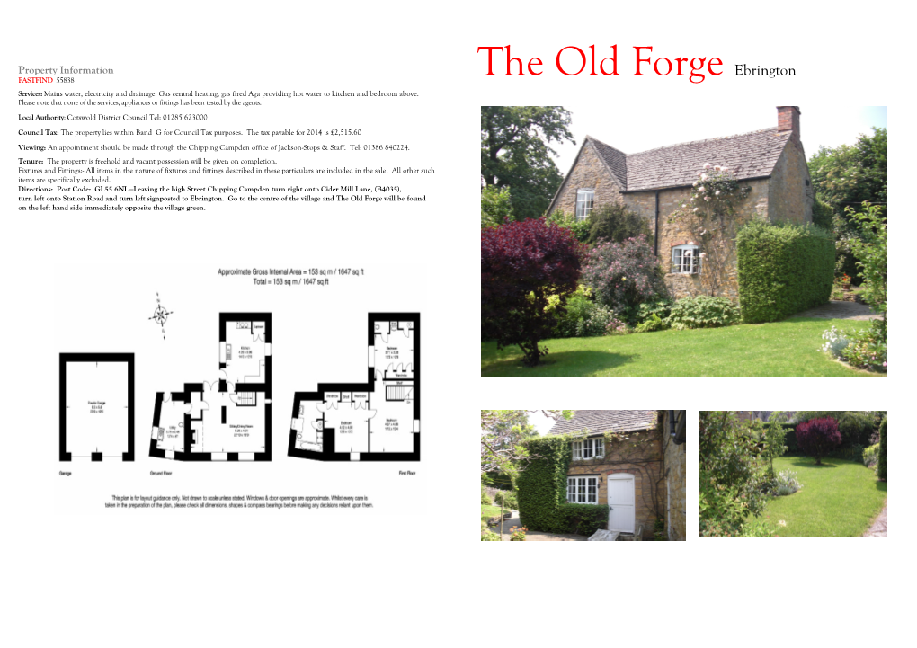 The Old Forge Ebrington