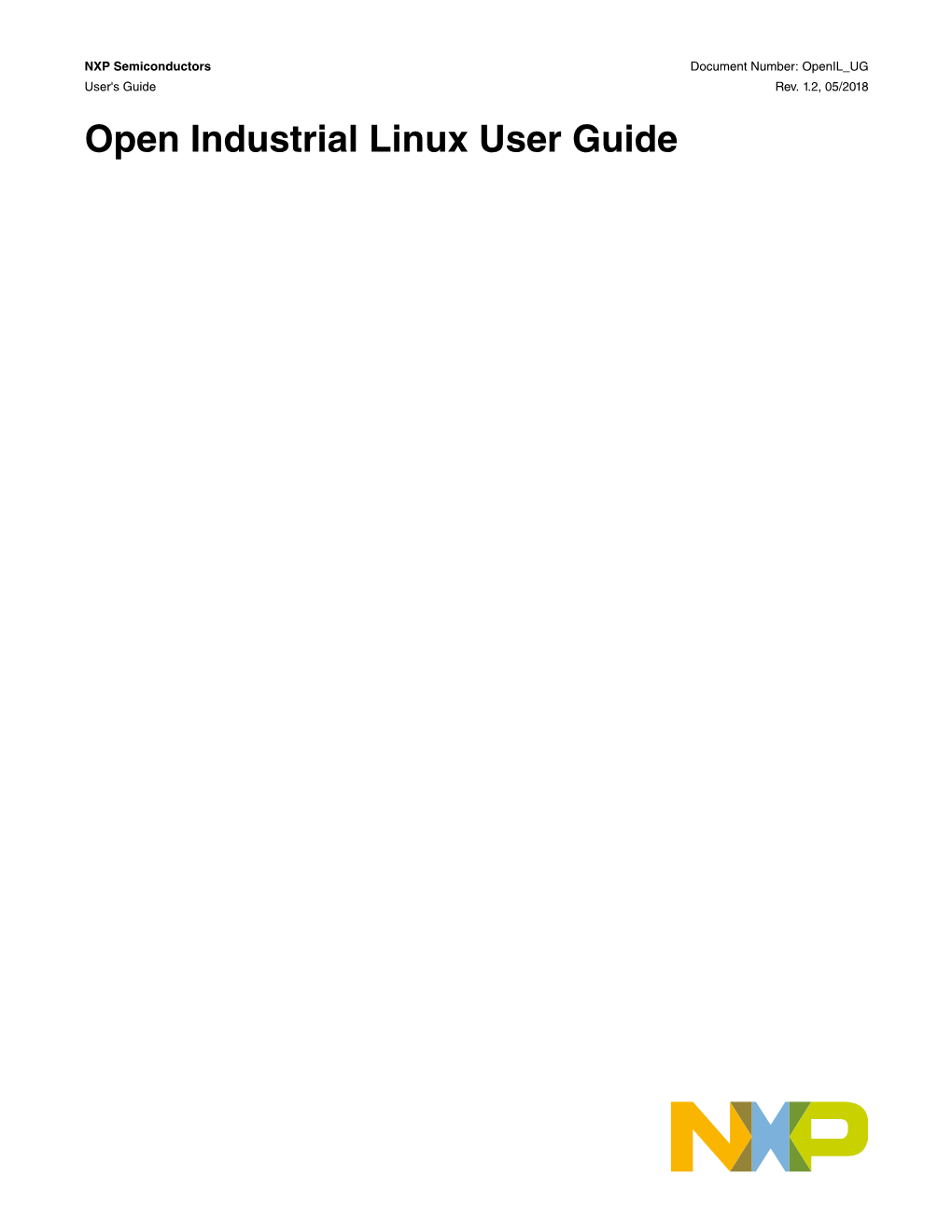 Open Industrial Linux User Guide Contents