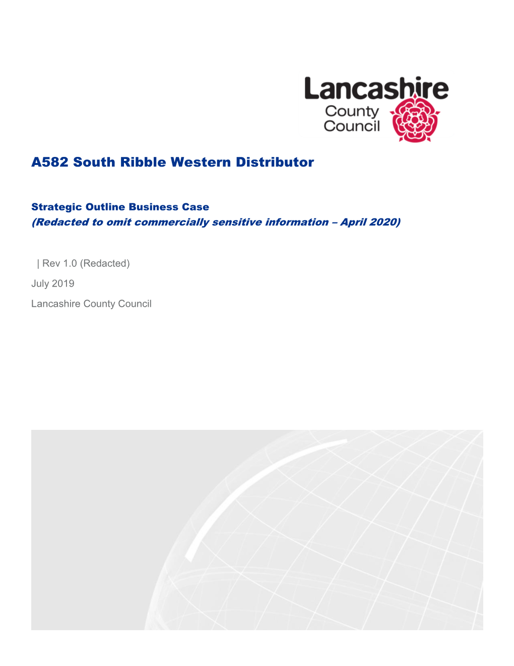 A582 South Ribble Western Distributor