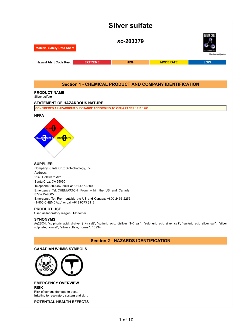 Silver Sulfate