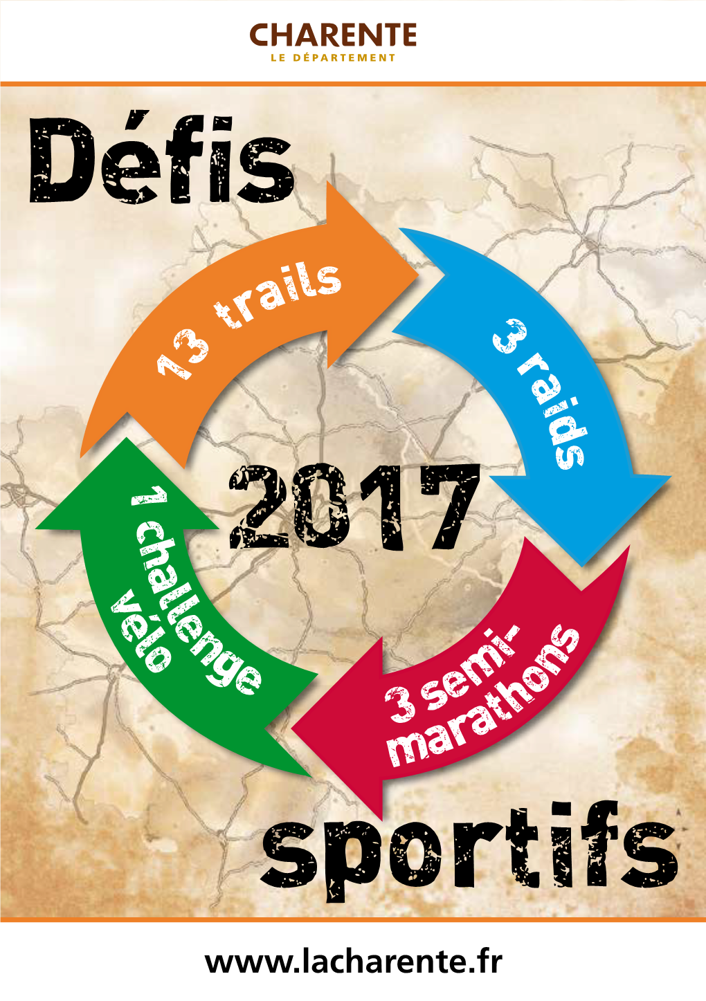 13 Trails 3 Raids 3 Semi- Marathons 1 Chal Vélo