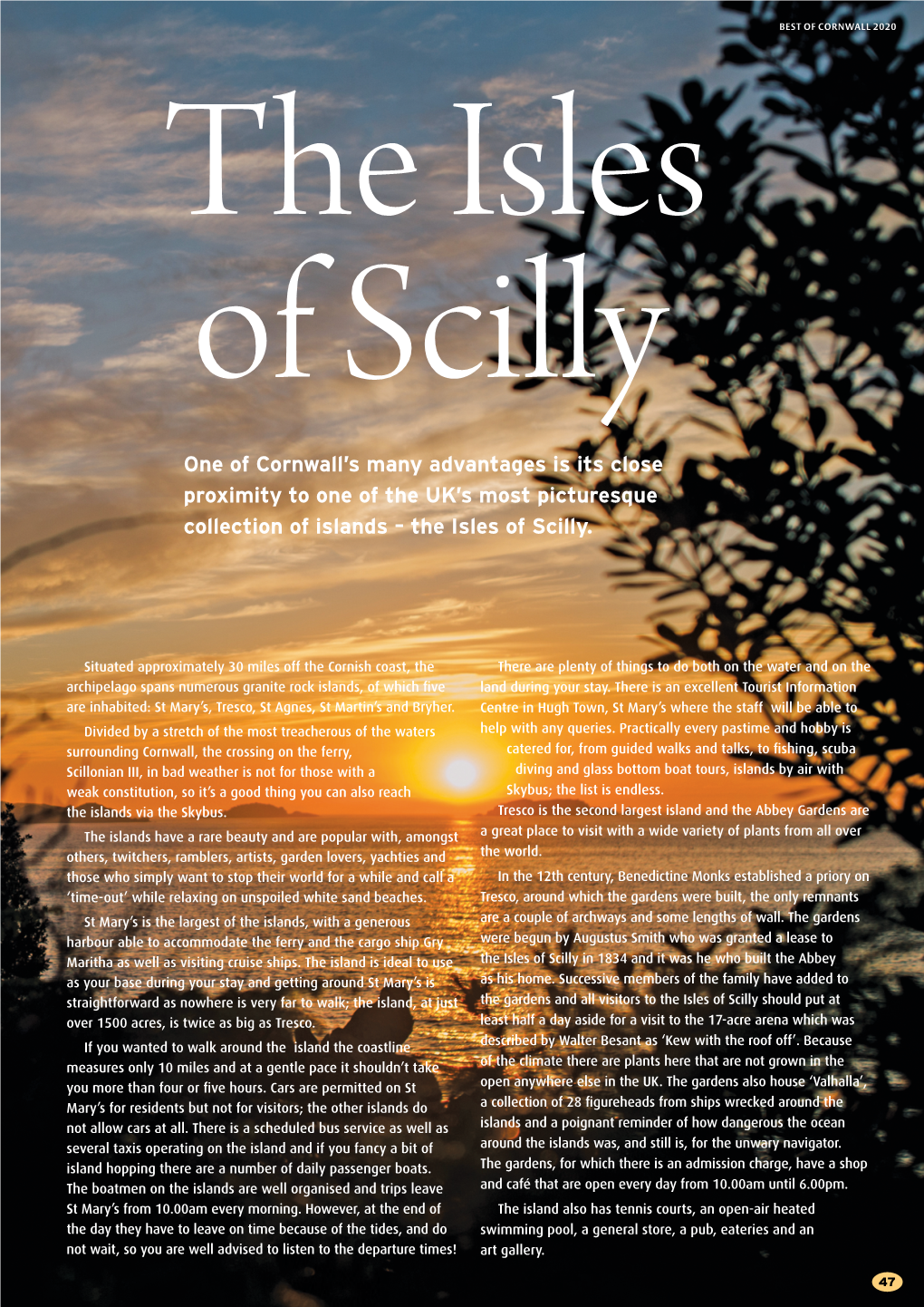 BEST of CORNWALL | and the ISLES of SCILLY
