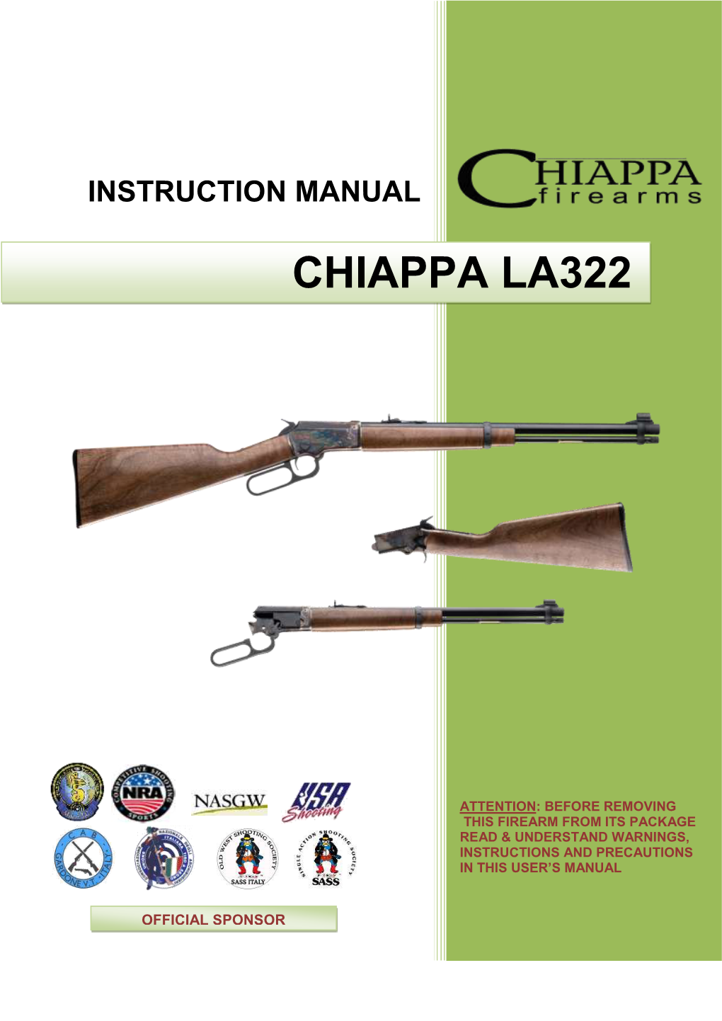 LA322 Rifle Manual