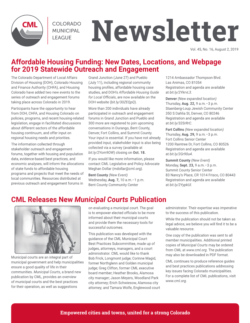 CML Releases New Municipal Courts Publication on Evaluating a Municipal Court