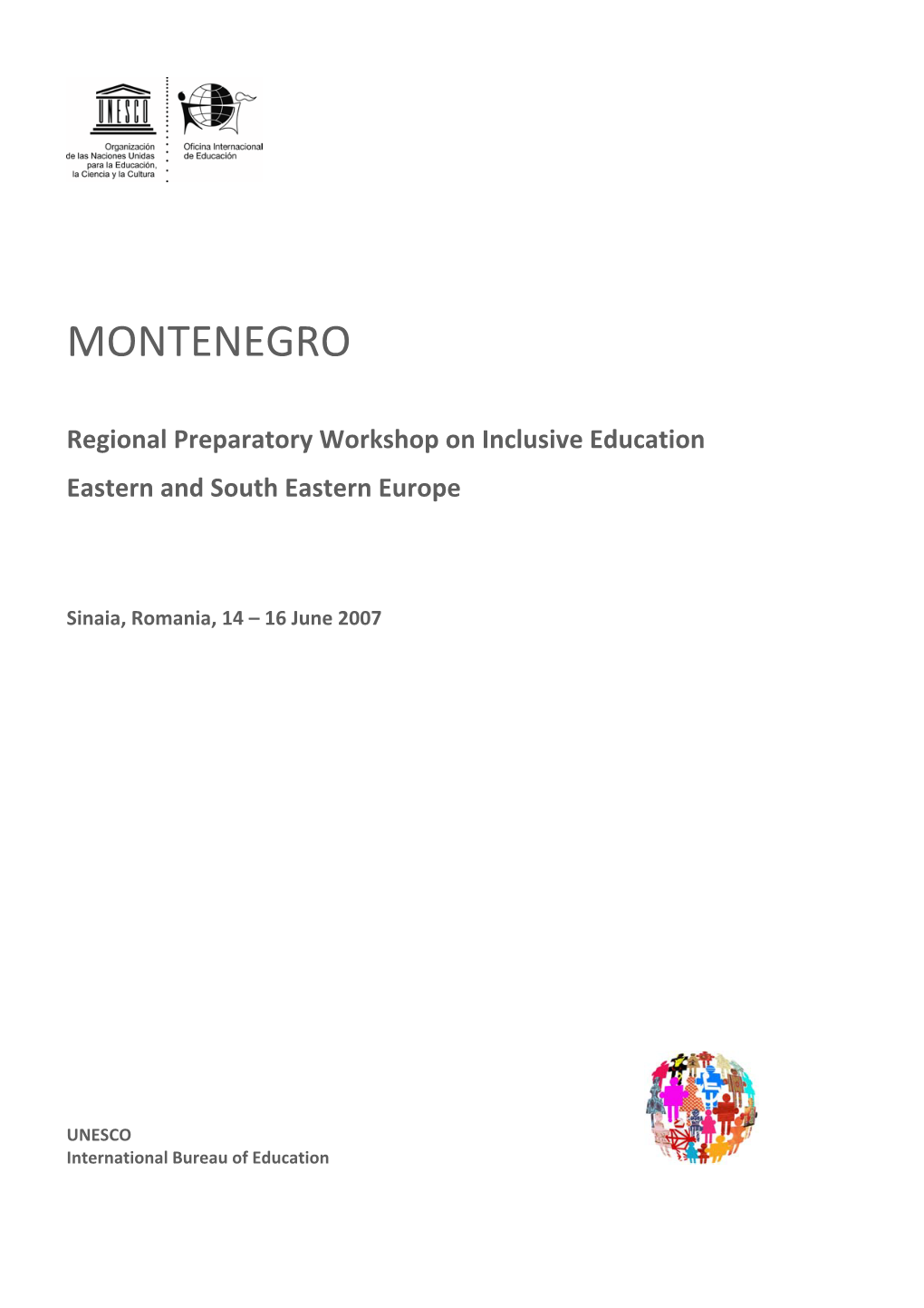 Education of Children with Special Needs in Montenegro