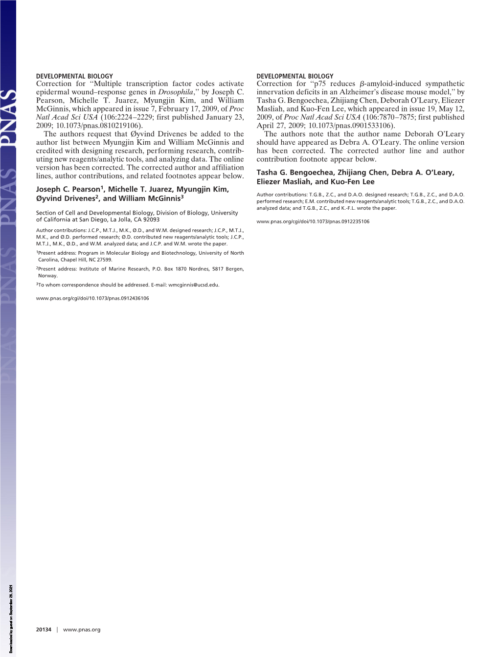 Multiple Transcription Factor Codes Activate Epidermal Wound–Response Genes in Drosophila