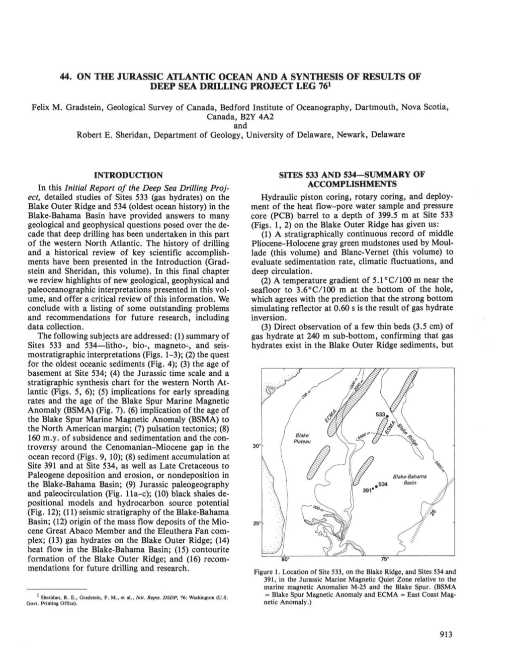 Deep Sea Drilling Project Initial Reports Volume 76