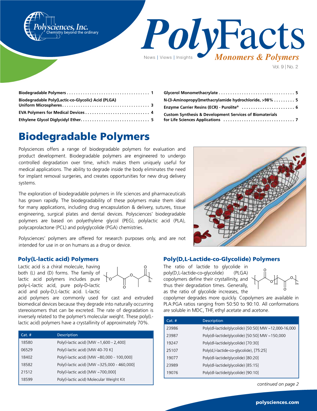 Biodegradable Polymers