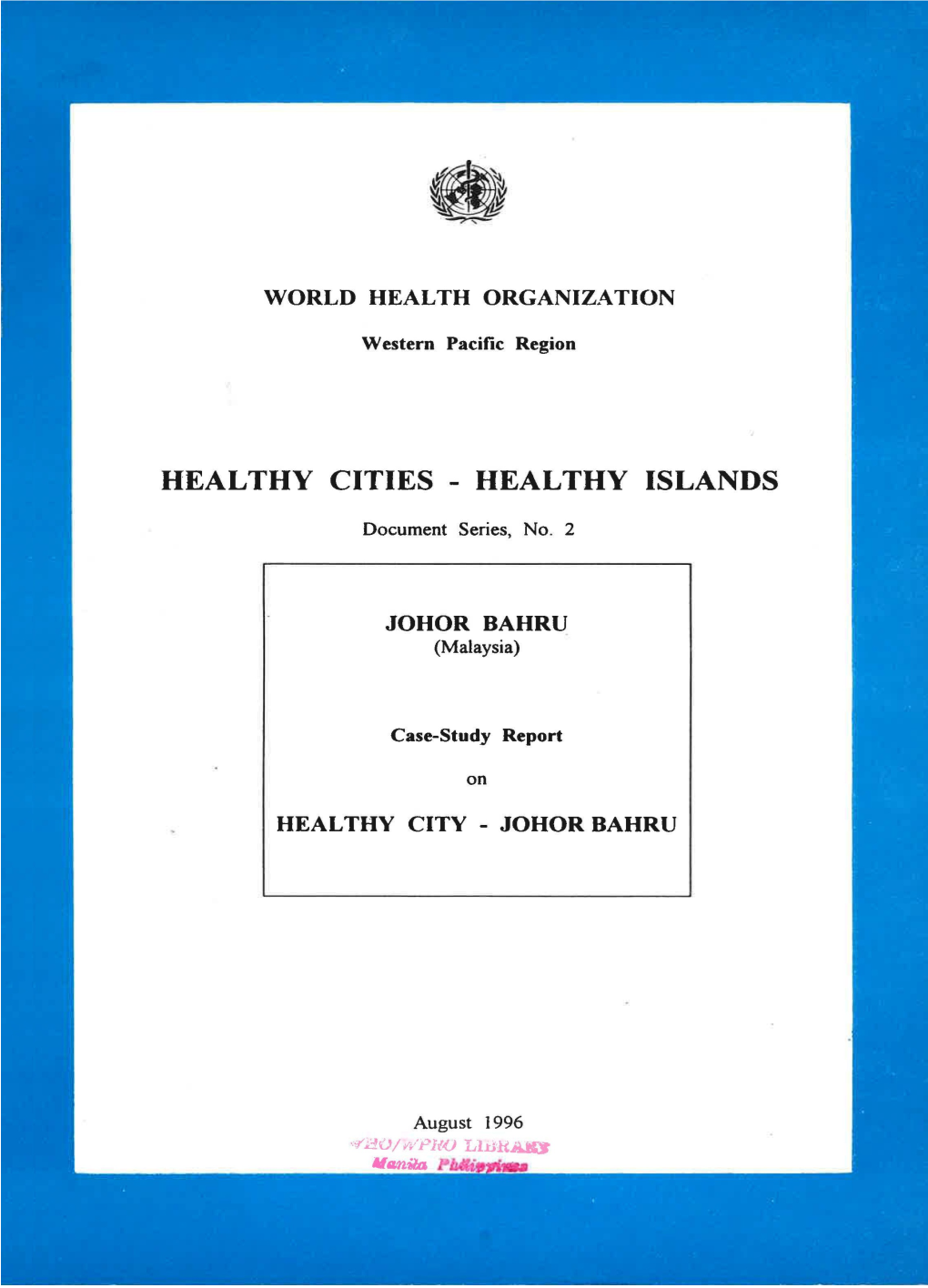 Healthy Cities Islands Series 2