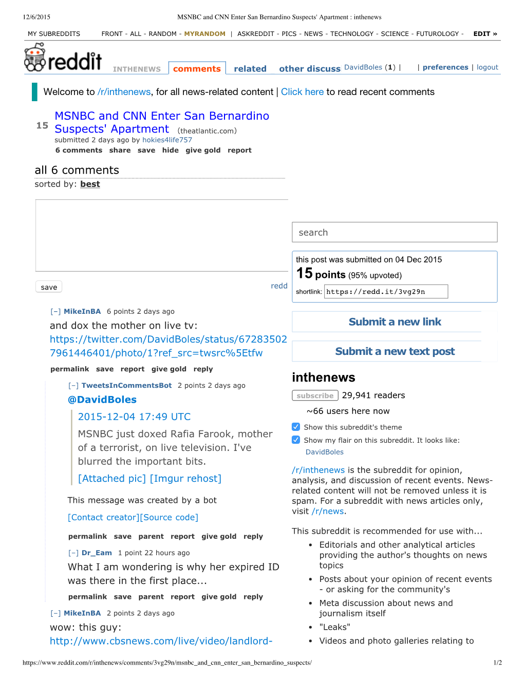 Reddits Front ­ All ­ Random ­ Myrandom | Askreddit ­ Pics ­ News ­ Technology ­ Science ­ Futurology ­ Wreidtintg »­