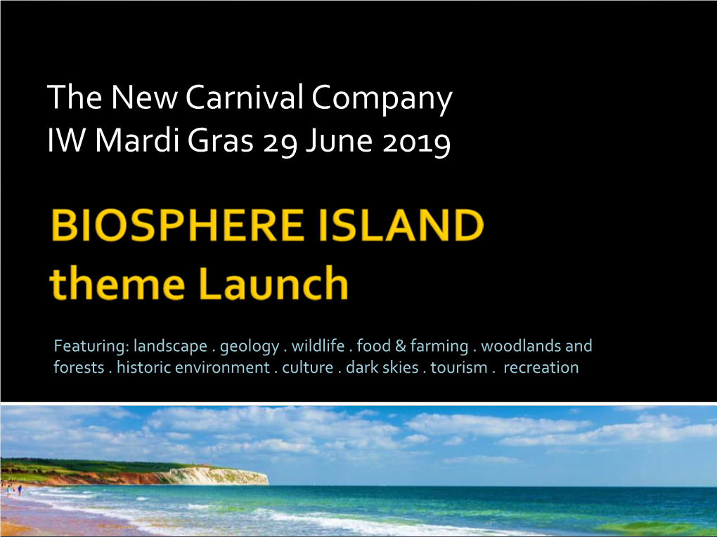 BIOSHPERE ISLAND Theme Launch