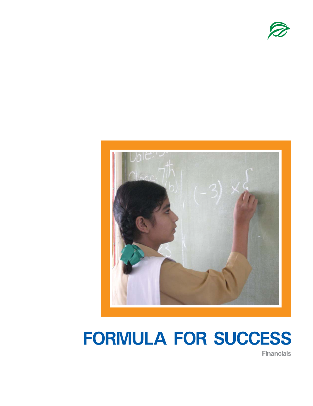 FORMULA for SUCCESS Financials Auditors’ Report to the Members