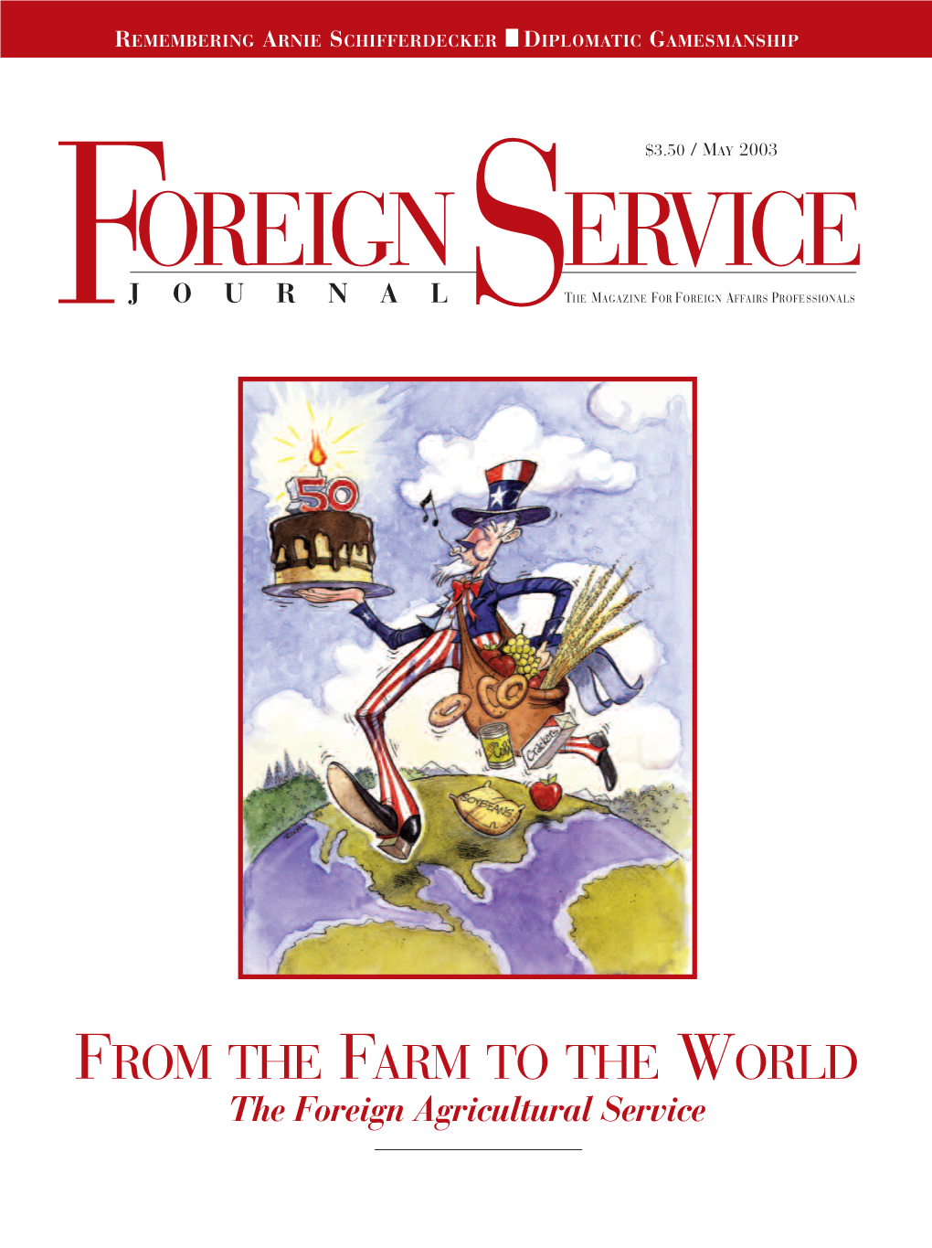 The Foreign Service Journal, May 2003