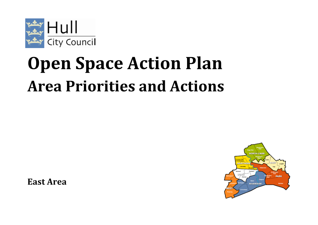Open Space Action Plan Area Priorities and Actions